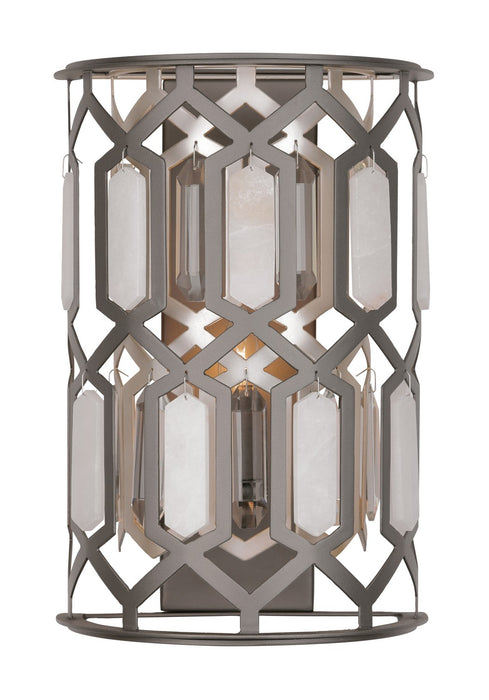 Minka-Lavery 3582-795 One Light Wall Sconce, Bronze & Sultry Silver