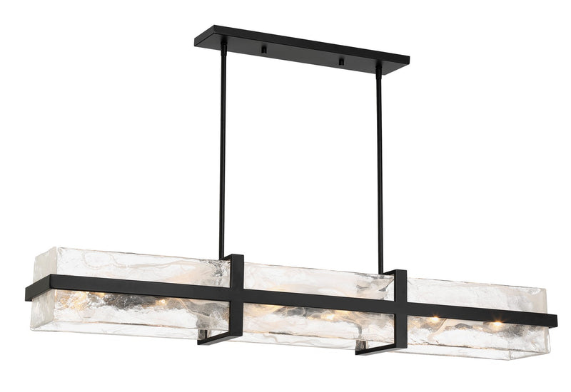 Minka-Lavery 3617-66A 12 Light Island Pendant, Coal