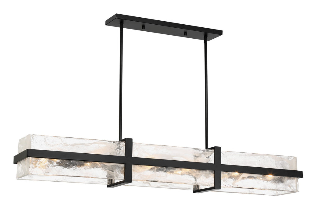 Minka-Lavery 3617-66A 12 Light Island Pendant, Coal