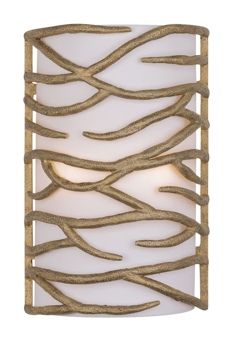 Minka-Lavery 3712-788 Two Light Wall Sconce, Ashen Gold