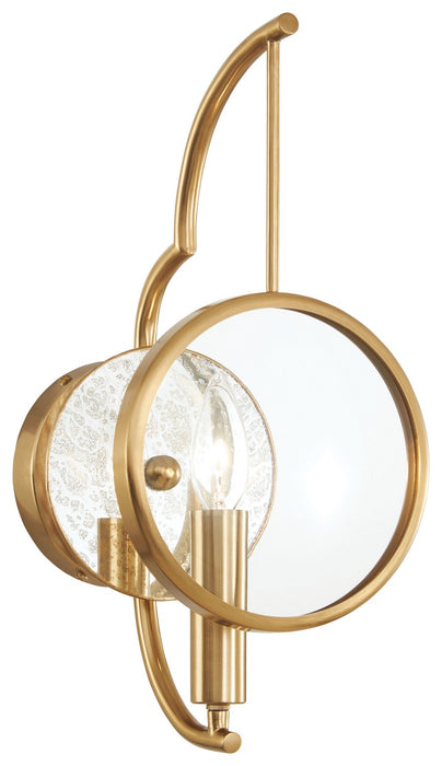 Minka-Lavery 3811-863 One Light Wall Sconce, Artisan Brass