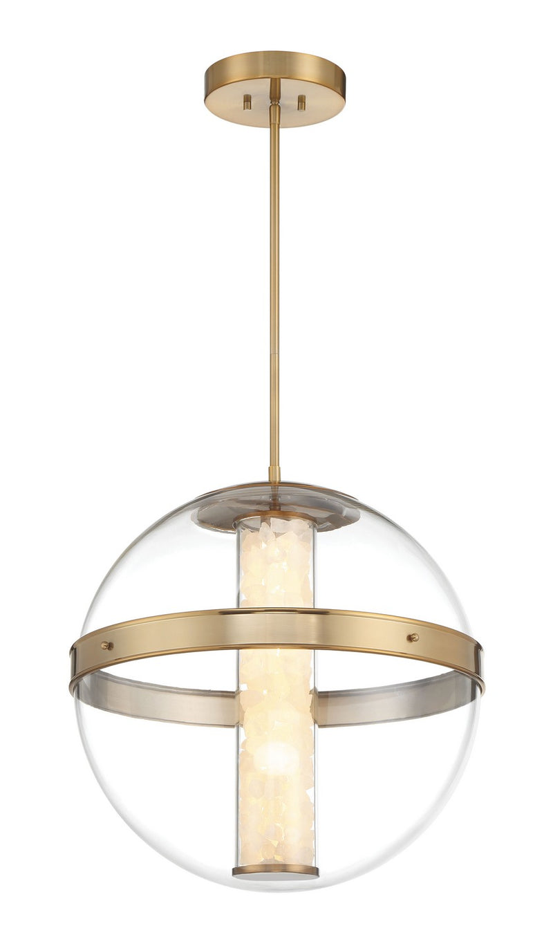 Minka-Lavery 3886-776-L LED Pendant, Celeste Brass