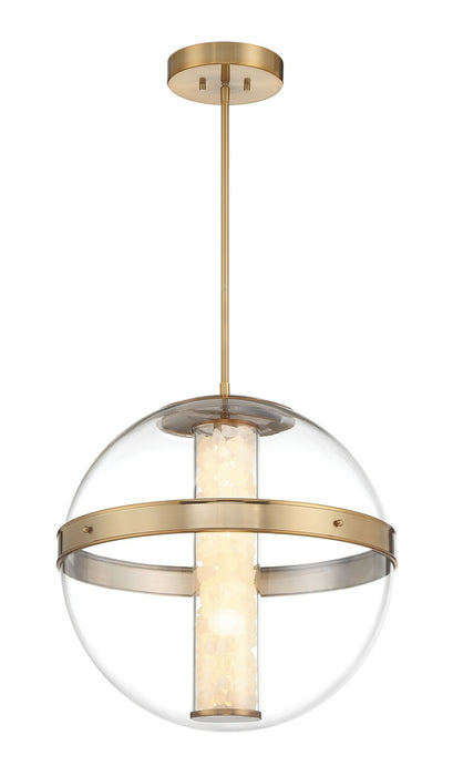 Minka-Lavery 3886-776-L LED Pendant, Celeste Brass