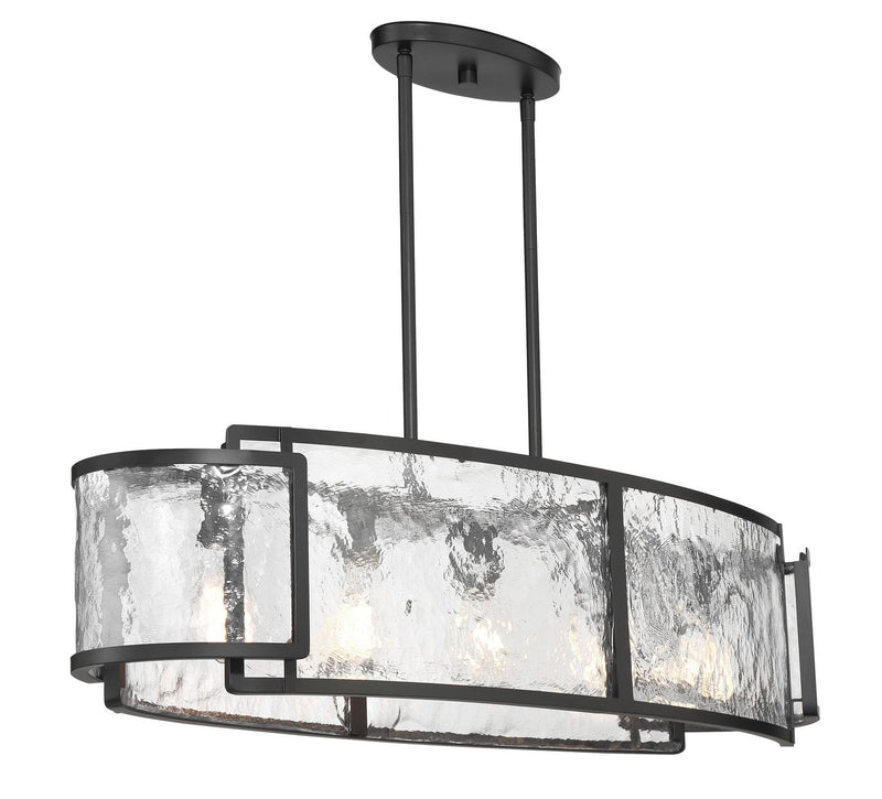 Minka-Lavery 5268-66A Five Light Island Pendant, Coal (Display - Final Sale)