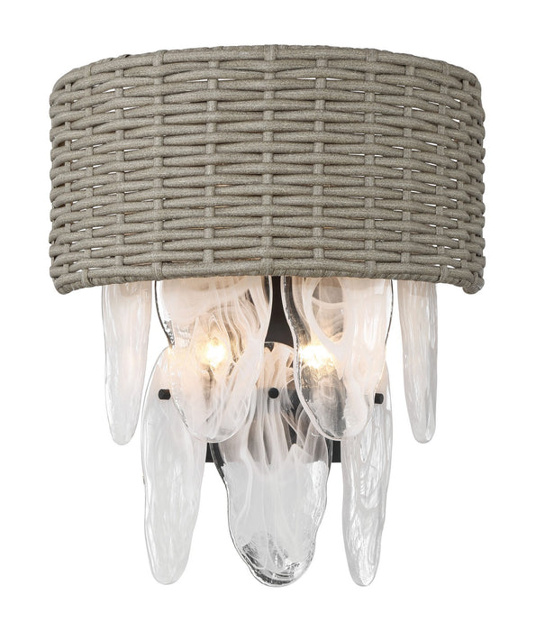 Minka-Lavery 5295-66A Four Light Wall Sconce, Coal
