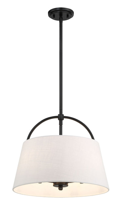 Minka-Lavery 5395-66A Three Light Island Pendant, Coal