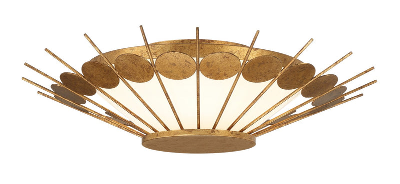 Minka-Lavery 5831-596-L LED Flush Mount, Elara Gold