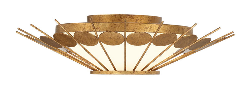 Minka-Lavery 5831-596-L LED Flush Mount, Elara Gold
