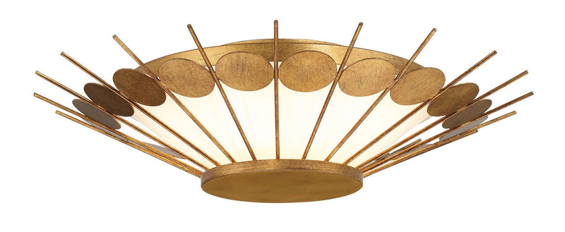 Minka-Lavery 5831-596-L LED Flush Mount, Elara Gold