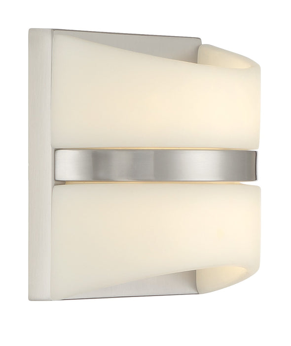 Minka-Lavery 821-84-L LED Wall Sconce, Brushed Nickel