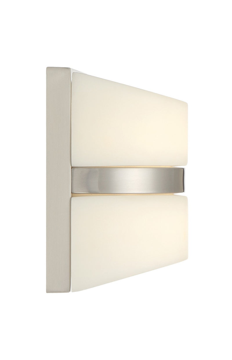 Minka-Lavery 821-84-L LED Wall Sconce, Brushed Nickel