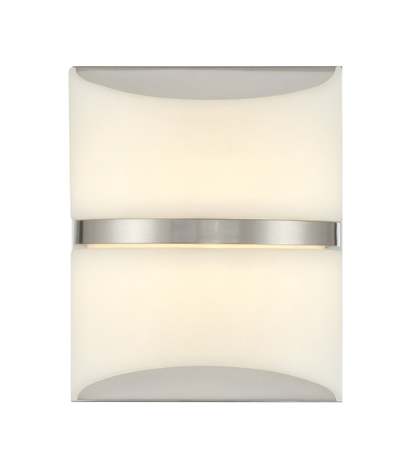 Minka-Lavery 822-84-L LED Wall Sconce, Brushed Nickel
