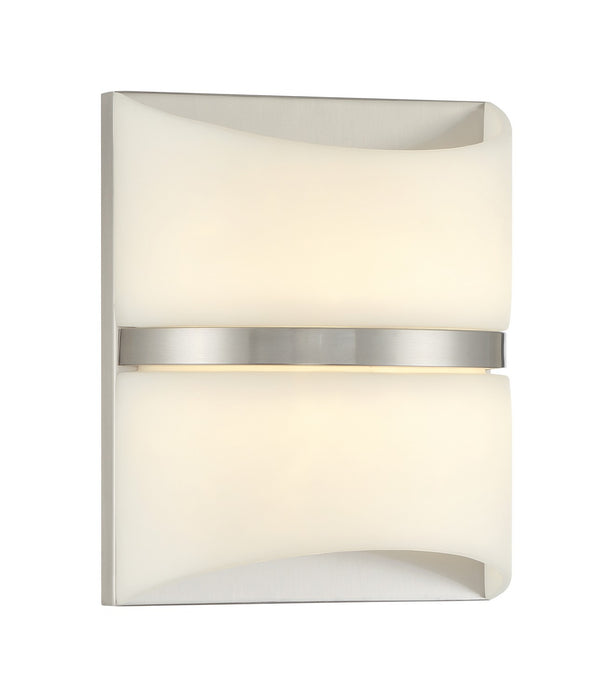 Minka-Lavery 822-84-L LED Wall Sconce, Brushed Nickel