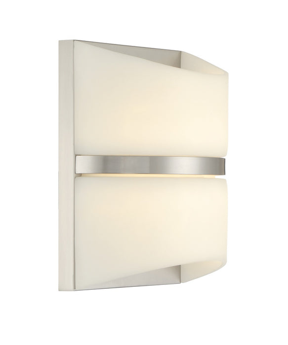 Minka-Lavery 822-84-L LED Wall Sconce, Brushed Nickel