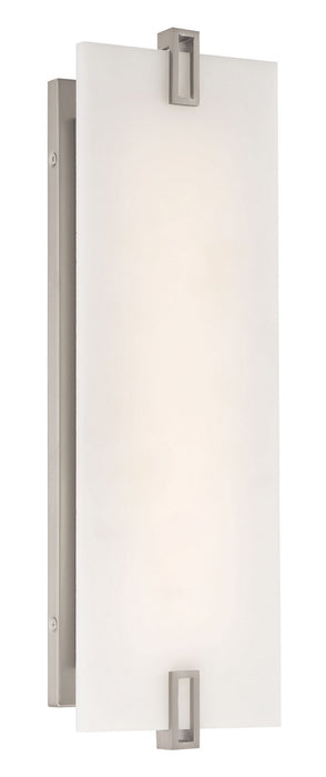 Minka-Lavery 921-84-L LED Wall Sconce, Brushed Nickel