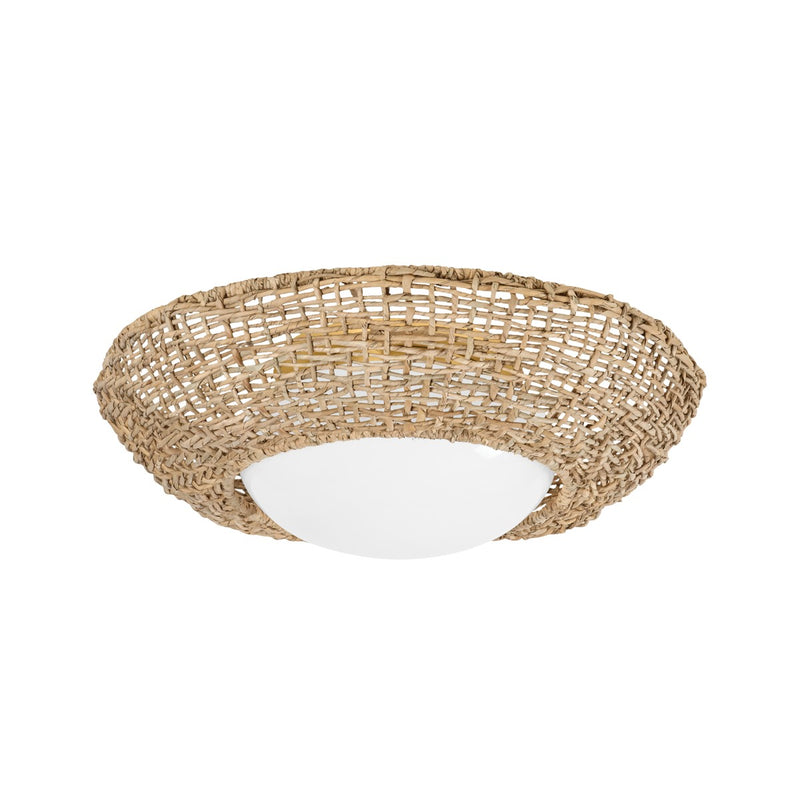 Hudson Valley 6842-VGL Two Light Flush Mount, Vintage Gold Leaf