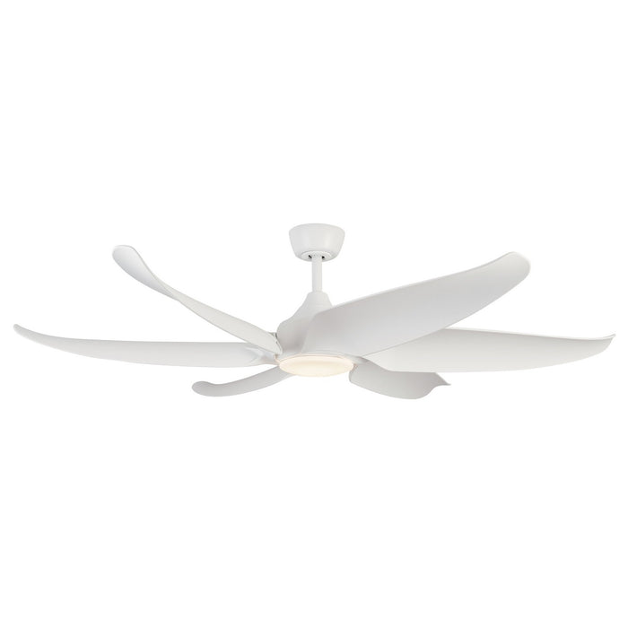 Kuzco Lighting CF90960-WH 60" Ceiling Fan, Matte White