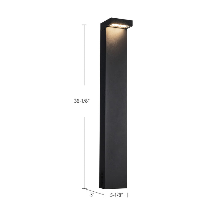 Kuzco Lighting EB45636-BK-UNV LED Exterior Bollard, Black