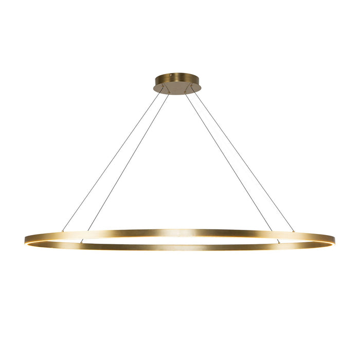 Kuzco Lighting LP79153-BG LED Linear Pendant, Brushed Gold