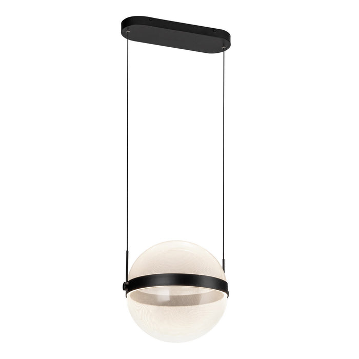 Kuzco Lighting PD75912-BK/LG-3CCT LED Pendant, Black/Light Guide