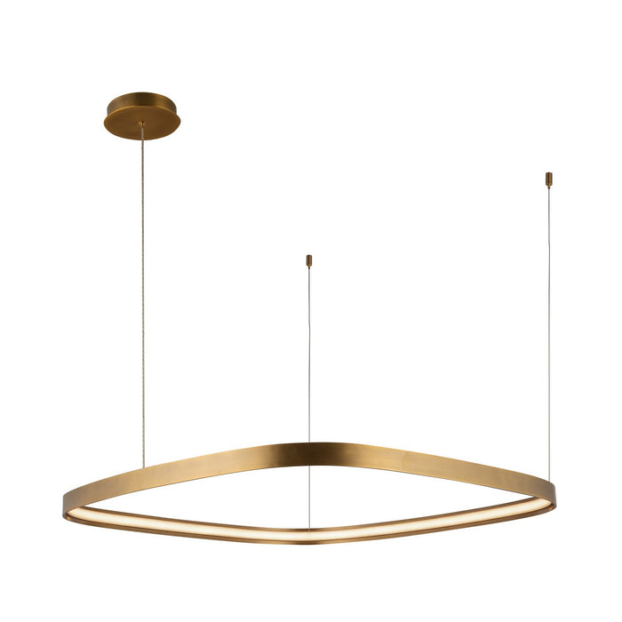 Kuzco Lighting PD78031-VB LED Pendant, Vintage Brass