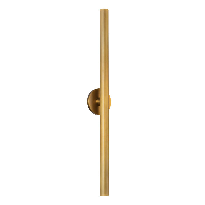 Kuzco Lighting WS90432-VB LED Wall Sconce, Vintage Brass