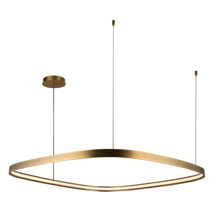 Kuzco Lighting PD78040-VB LED Pendant, Vintage Brass