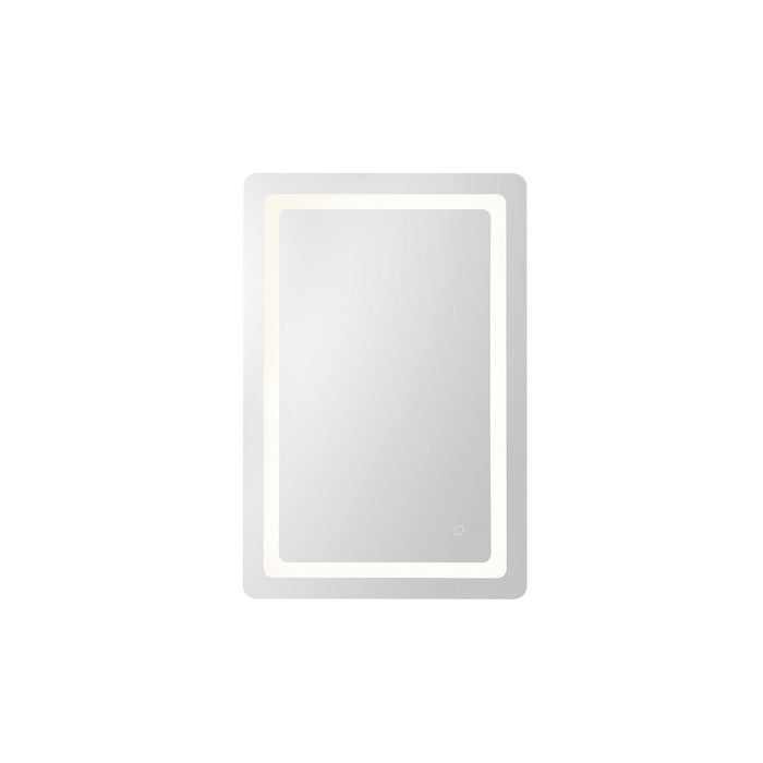 Kuzco Lighting VM30324-5CCT LED Vanity Mirror, Sandblasted Merc Edge