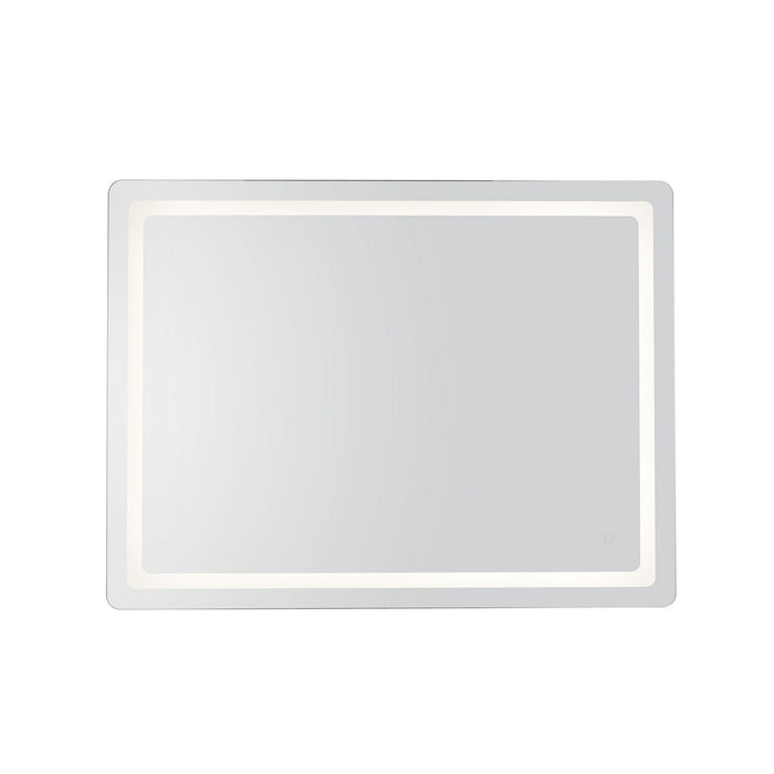 Kuzco Lighting VM30348-5CCT LED Vanity Mirror, Sandblasted Merc Edge