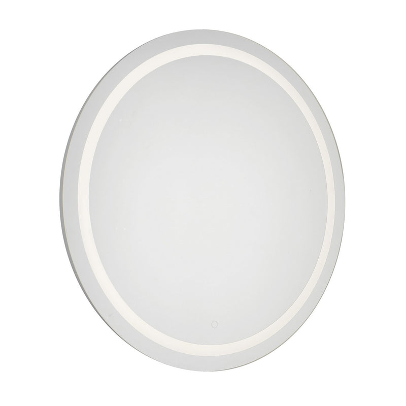 Kuzco Lighting VM40440-5CCT LED Vanity Mirror, Sandblasted Merc Edge