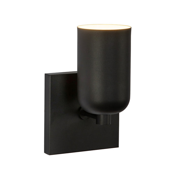 Kuzco Lighting WS57704-BK One Light Wall Sconce, Black