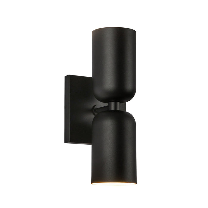 Kuzco Lighting WS57712-BK Two Light Wall Sconce, Black