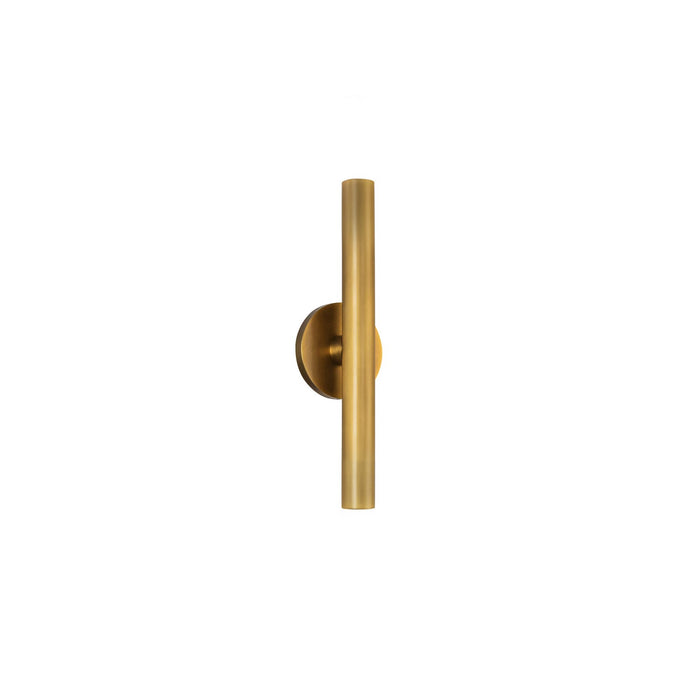 Kuzco Lighting WS90416-VB LED Wall Sconce, Vintage Brass
