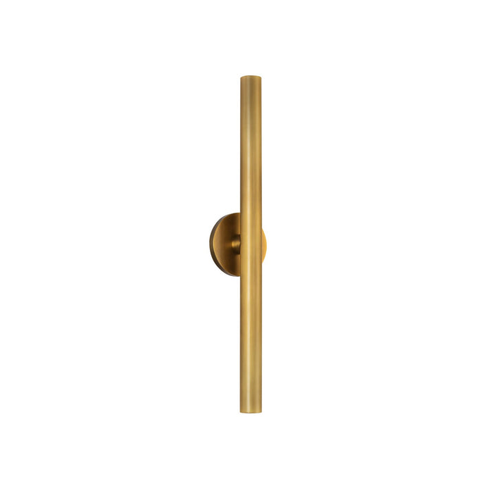 Kuzco Lighting WS90424-VB LED Wall Sconce, Vintage Brass