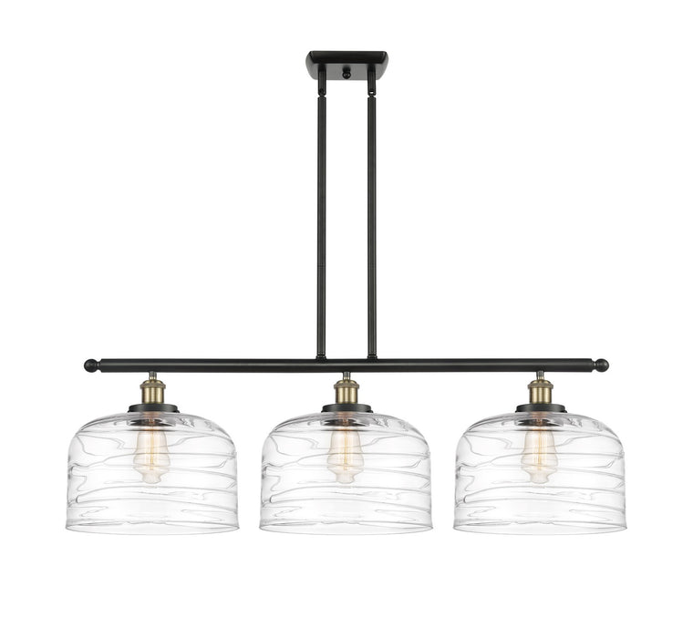Innovations 916-3I-BAB-G713-L Three Light Island Pendant, Black Antique Brass