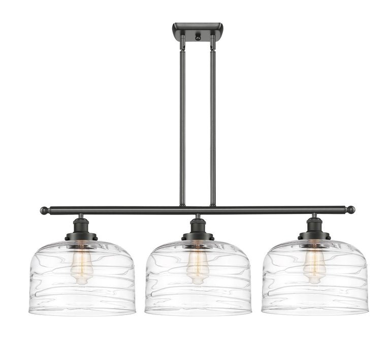 Innovations 916-3I-OB-G713-L Three Light Island Pendant, Oil Rubbed Bronze