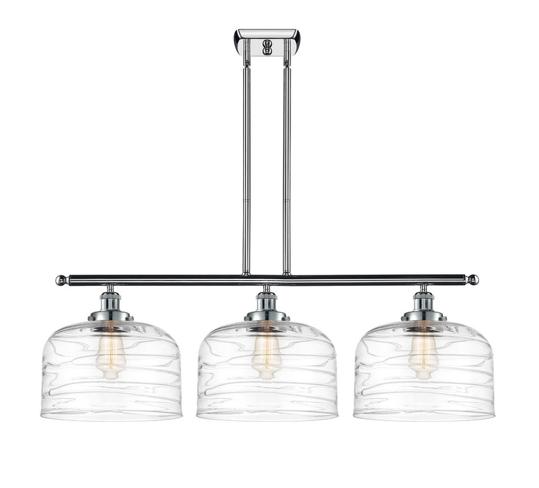 Innovations 916-3I-PC-G713-L Three Light Island Pendant, Polished Chrome