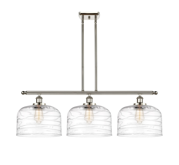 Innovations 916-3I-PN-G713-L Three Light Island Pendant, Polished Nickel