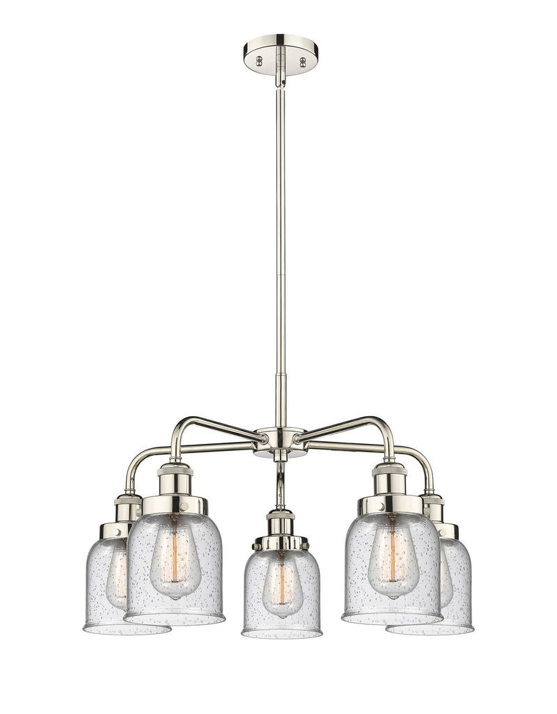 Innovations 916-5CR-PN-G54 Five Light Chandelier, Polished Nickel
