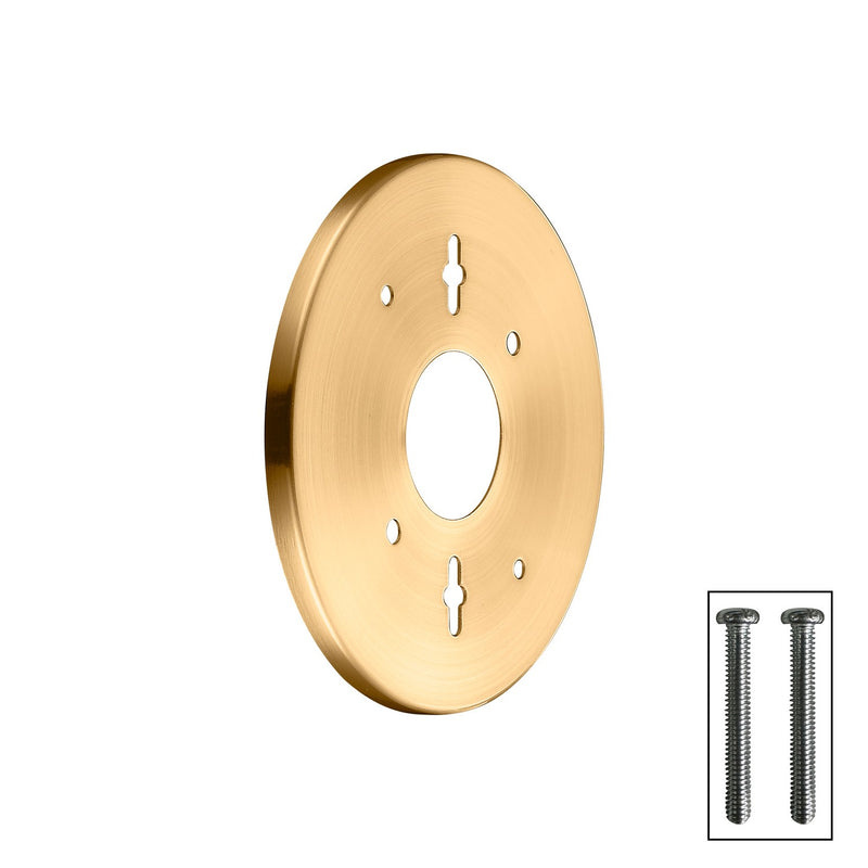 Innovations BP-5-SG Vanity Plate, Satin Gold