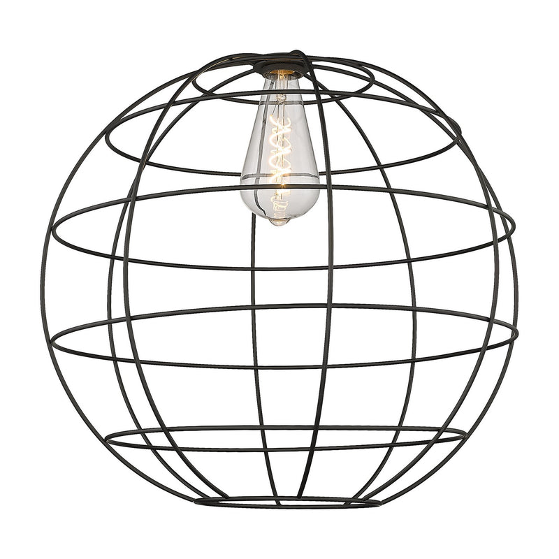 Innovations CE-22-BK Shade, Black Orb Wire Cage