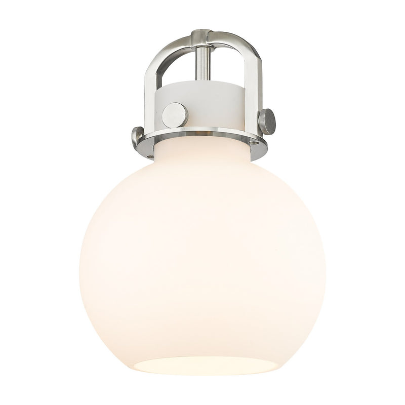 Innovations G410-8WH Shade, Cased Matte White Newton Sphere