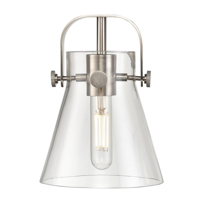 Innovations G411-6CL Shade, Clear Pilaster II