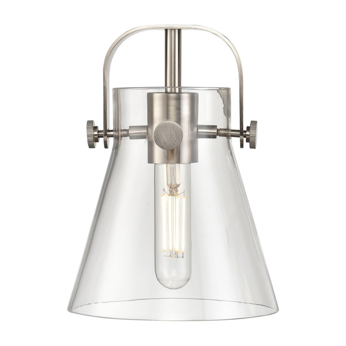 Innovations G411-6CL Shade, Clear Pilaster II