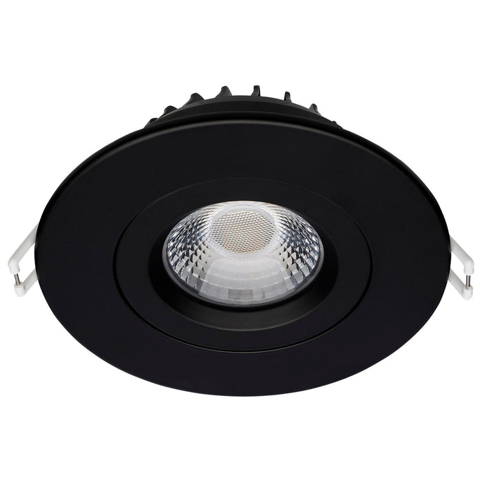 Satco S11619R1 LED Downlight, Black