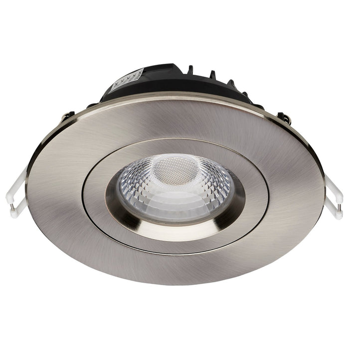 Satco S11620R1 LED Downlight, Brushed Nickel