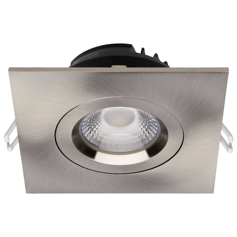 Satco S11623R1 LED Downlight, Brushed Nickel
