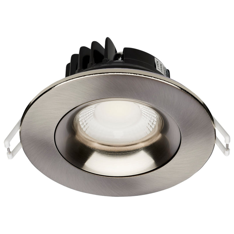 Satco S11626R1 LED Downlight, Brushed Nickel