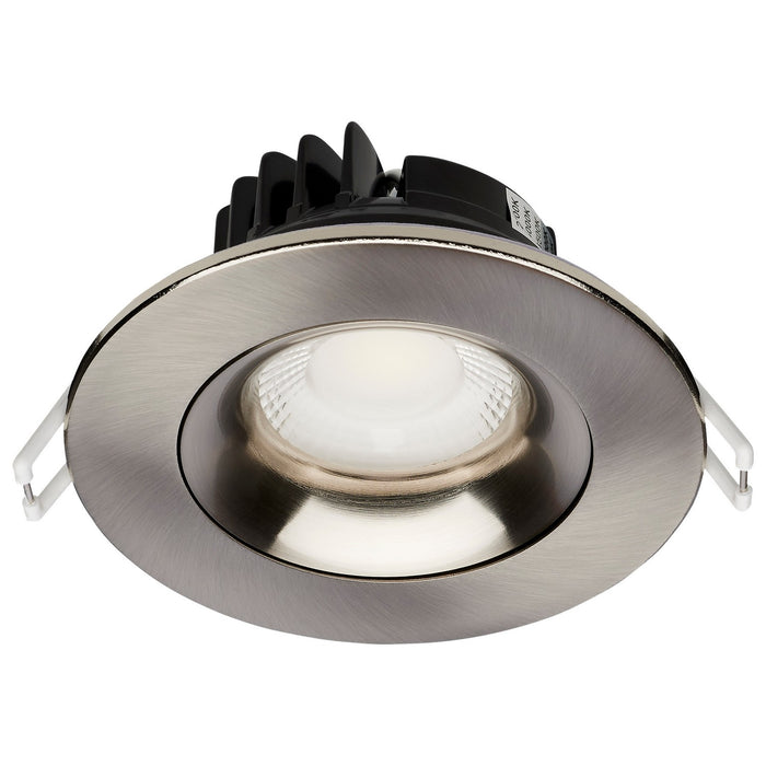 Satco S11626R1 LED Downlight, Brushed Nickel