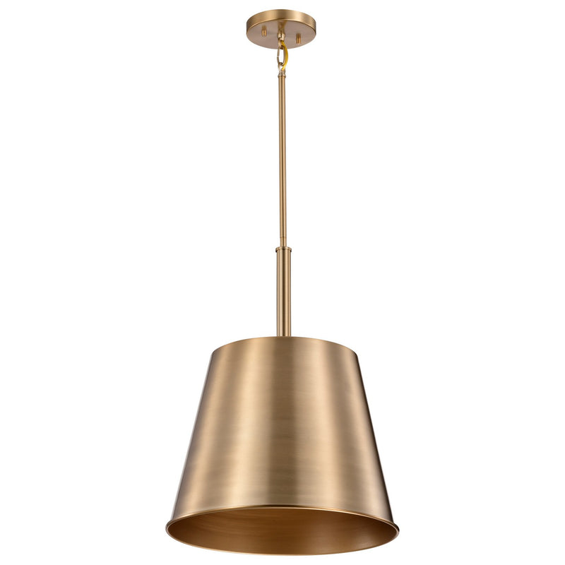 Nuvo Lighting 60-7938 One Light Pendant, Burnished Brass / Gold